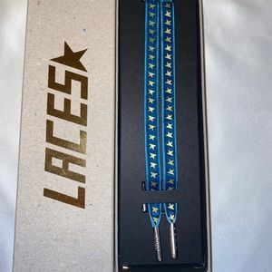 Women’s Golden Goose Green Star Velvet Laces